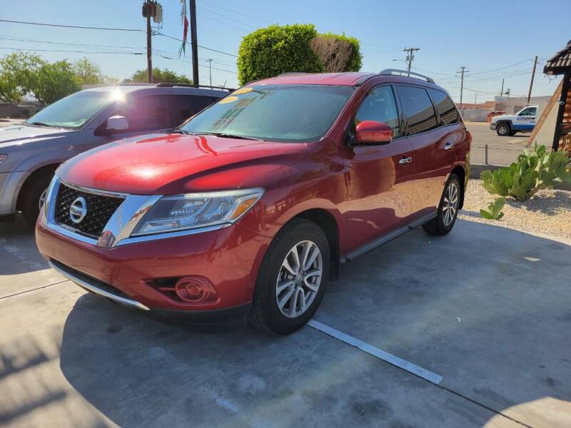 2015 Nissan Pathfinder for sale at A AND A AUTO SALES in Gadsden AZ