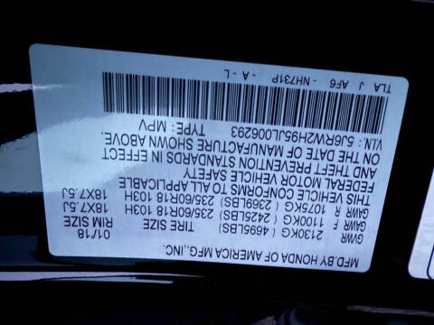 2018 Honda CR-V Touring