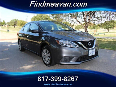 2016 Nissan Sentra for sale at Findmeavan.com in Euless TX