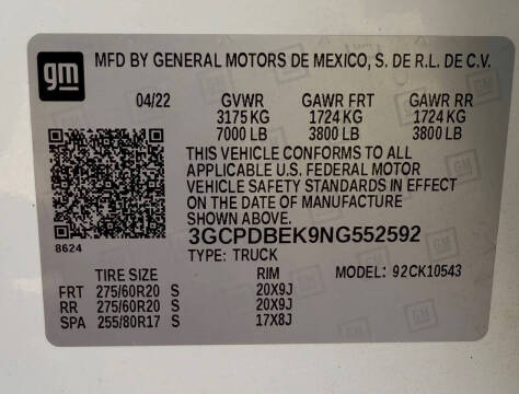 2022 Chevrolet Silverado 1500 Custom