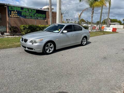 2007 BMW 5 Series for sale at Galaxy Motors Inc in Melbourne FL