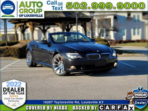 2009 BMW 6 Series for sale at Auto Group of Louisville in Louisville KY