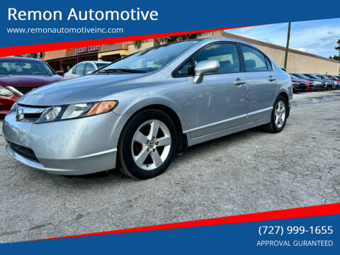 2008 Honda Civic for sale at Remon Automotive in Saint Petersburg FL