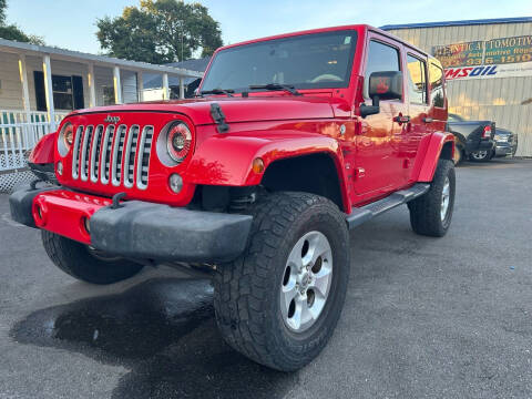 2016 Jeep Wrangler Unlimited for sale at West Coast Cars and Trucks in Tampa FL