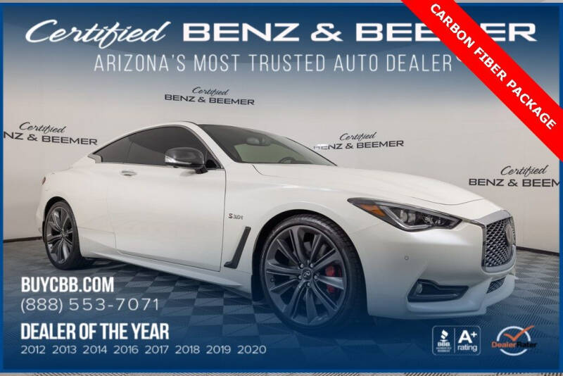 2020 Infiniti Q60 Red Sport 400