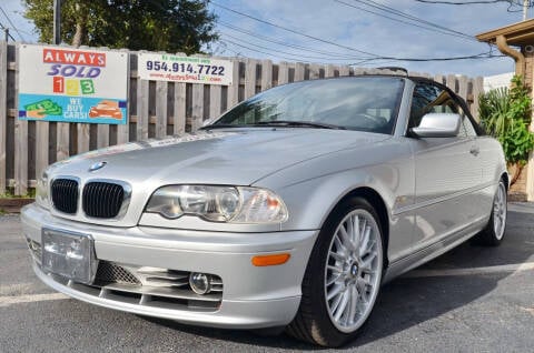 2003 BMW 3 Series for sale at ALWAYSSOLD123 INC in Fort Lauderdale FL