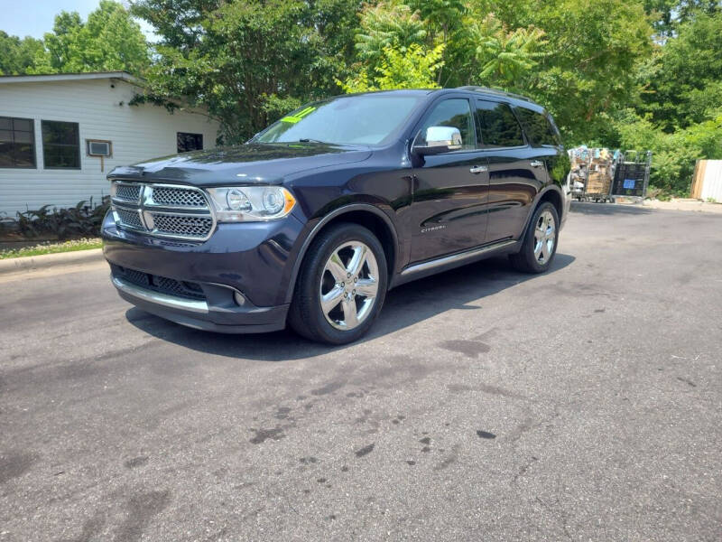 2011 Dodge Durango for sale at TR MOTORS in Gastonia NC