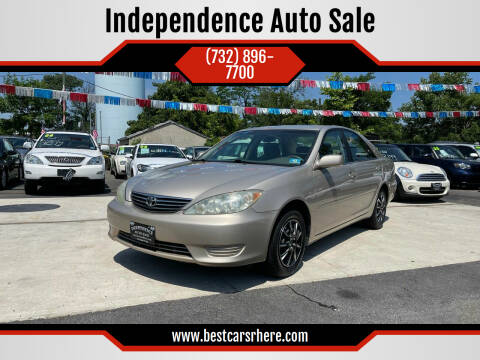 2005 Toyota Camry for sale at Independence Auto Sale in Bordentown NJ