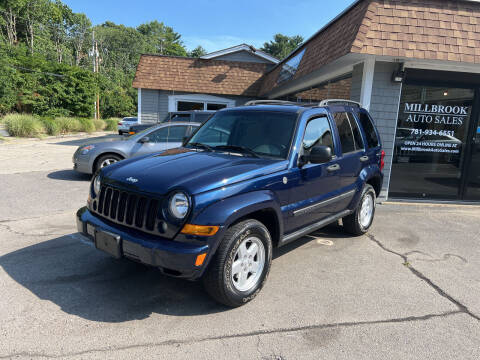 2007 Jeep Liberty for sale at Millbrook Auto Sales in Duxbury MA