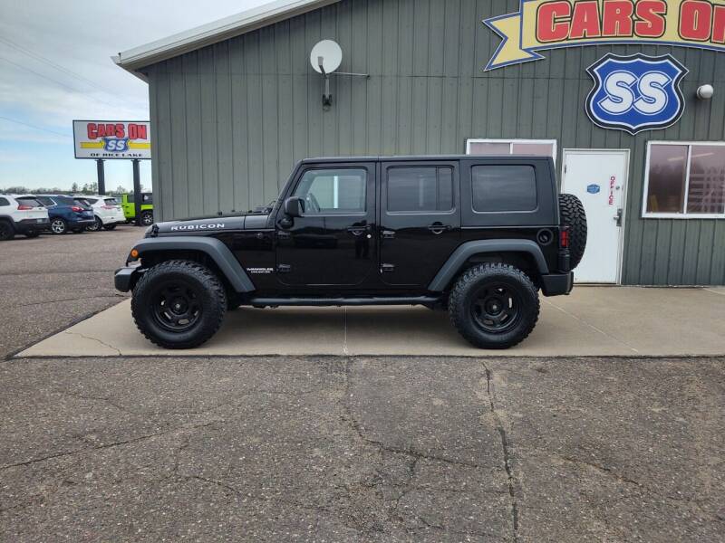 2010 Jeep Wrangler Unlimited for sale at CARS ON SS in Rice Lake WI