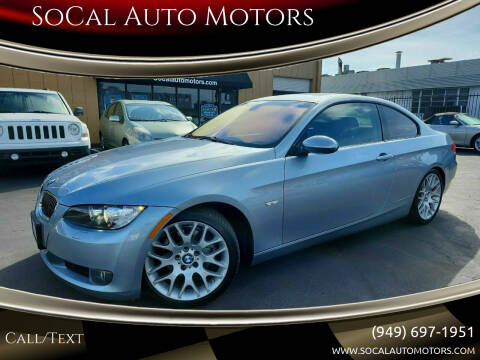 2009 BMW 3 Series for sale at SoCal Auto Motors in Costa Mesa CA