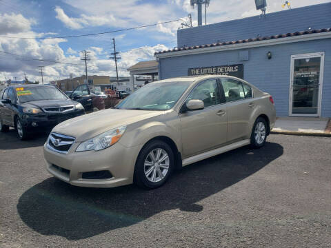 2010 Subaru Legacy for sale at The Little Details Auto Sales in Reno NV