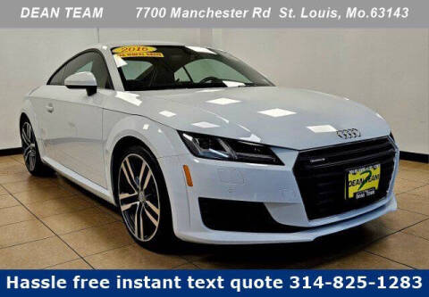 2016 Audi TT for sale at St. Louis Auto Finance in Saint Louis MO