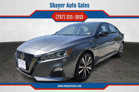 2020 Nissan Altima for sale at Shayer Auto Sales in Cape Charles VA