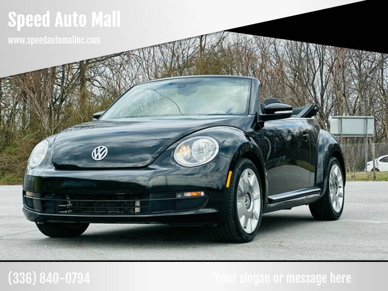 2016 Volkswagen Beetle Convertible for sale at Speed Auto Mall in Greensboro NC