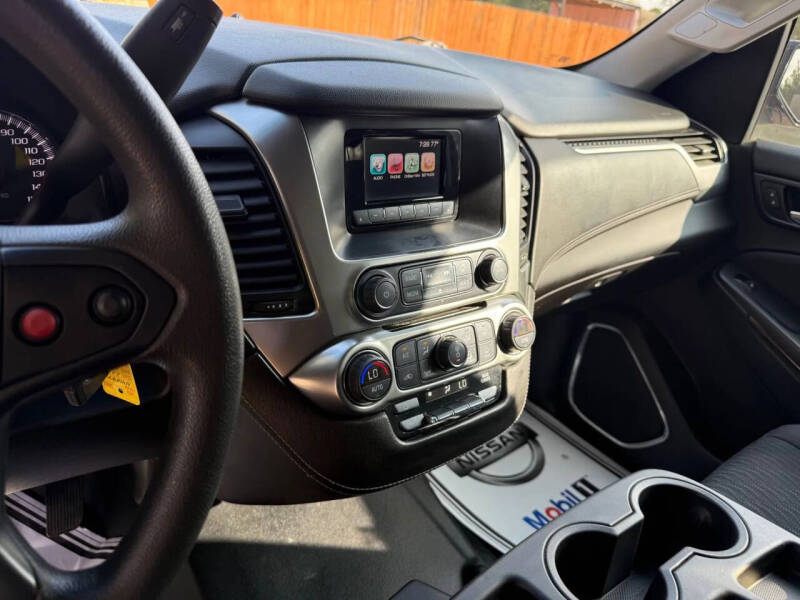 2016 Chevrolet Tahoe Police
