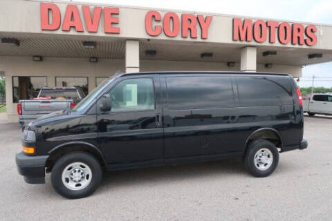 2018 Chevrolet Express for sale at DAVE CORY MOTORS in Houston TX