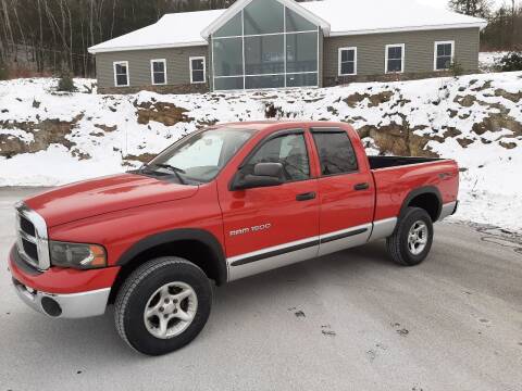 2003 Dodge Ram Pickup 1500 for sale at Goffstown Motors in Goffstown NH