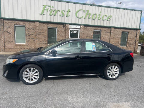 2012 Toyota Camry for sale at First Choice Auto in Greenville SC