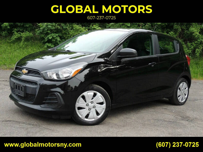 2017 Chevrolet Spark for sale at GLOBAL MOTORS in Binghamton NY
