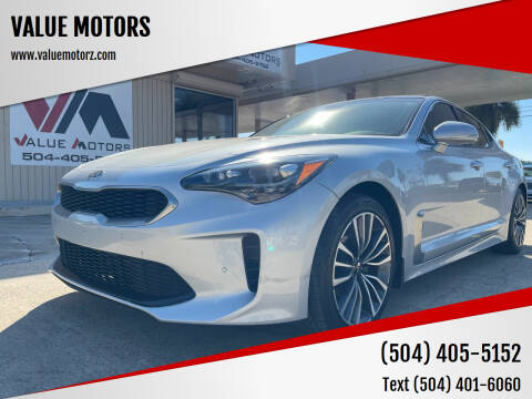 2018 Kia Stinger for sale at VALUE MOTORS in Kenner LA