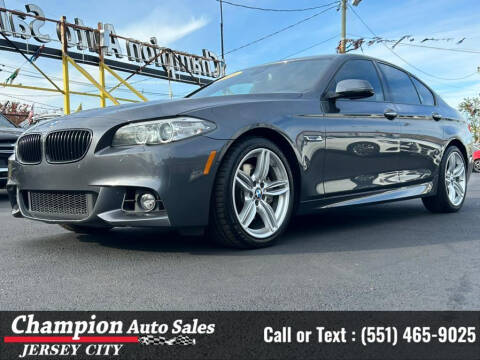 2016 BMW 5 Series for sale at CHAMPION AUTO SALES OF JERSEY CITY in Jersey City NJ
