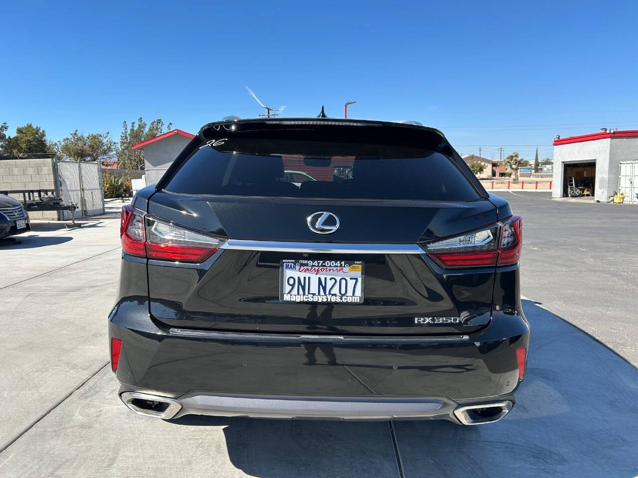 2016 Lexus RX 350 for sale at Magic Auto Sales in Hesperia, CA