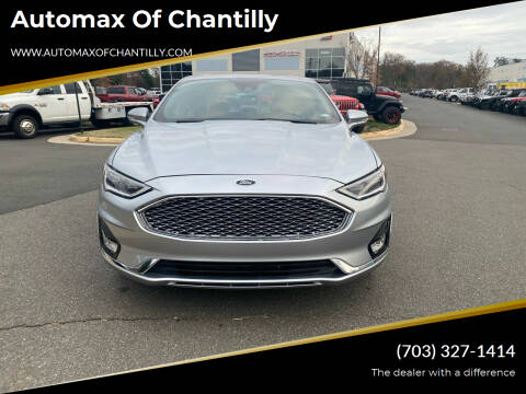 2020 Ford Fusion for sale at Automax of Chantilly in Chantilly VA