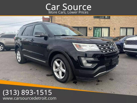 2017 Ford Explorer for sale at Car Source in Detroit MI