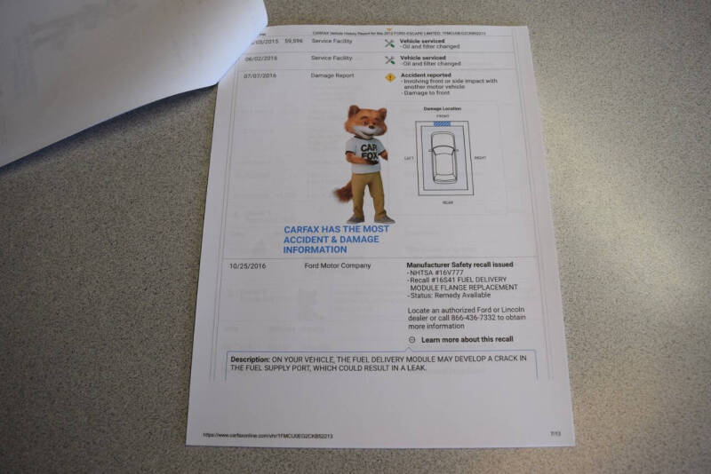 2012 Ford Escape Limited