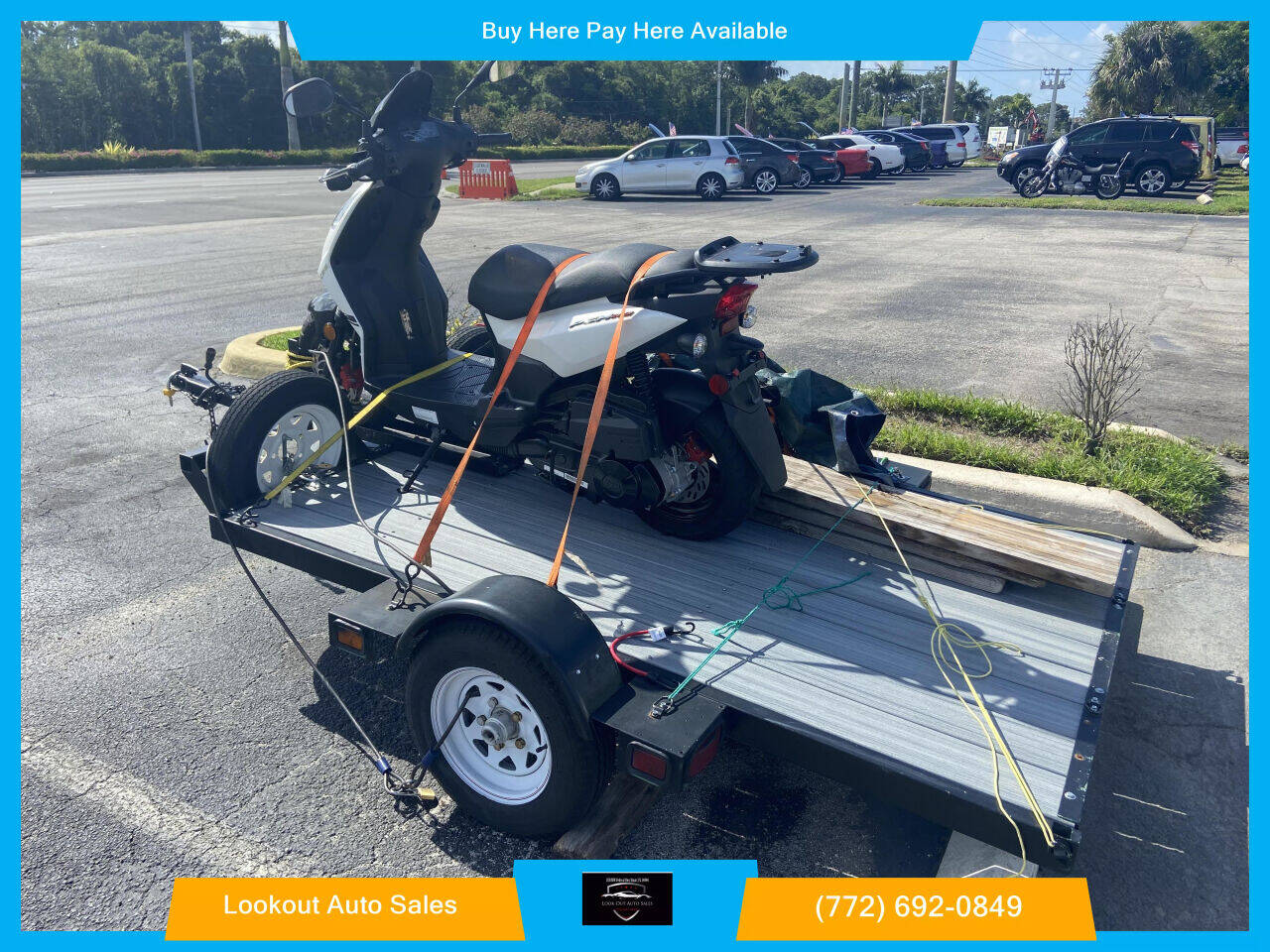 2021 SANYANG PCH 200I for sale at Lookout Auto Sales in Stuart, FL