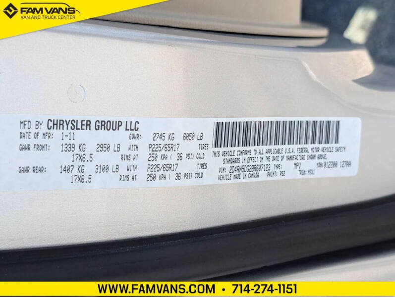 2011 Dodge Grand Caravan Crew