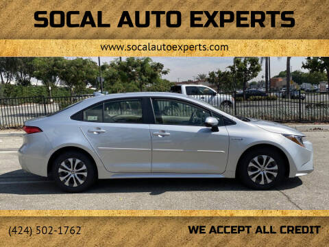 2021 Toyota Corolla Hybrid for sale at SoCal Auto Experts in Culver City CA