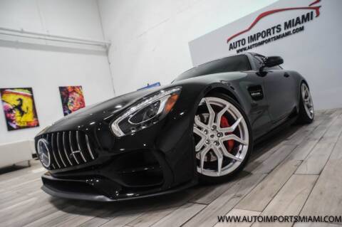 2018 Mercedes-Benz AMG GT for sale at AUTO IMPORTS MIAMI in Fort Lauderdale FL