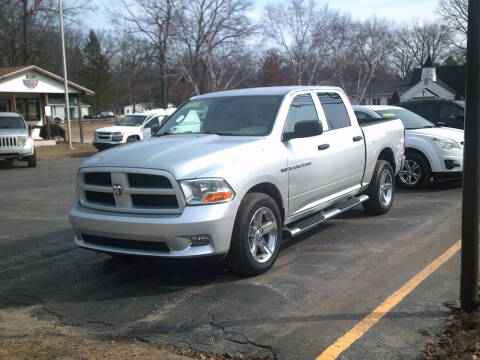 2012 RAM 1500 for sale at LAKESIDE MOTORS LLC in Houghton Lake MI