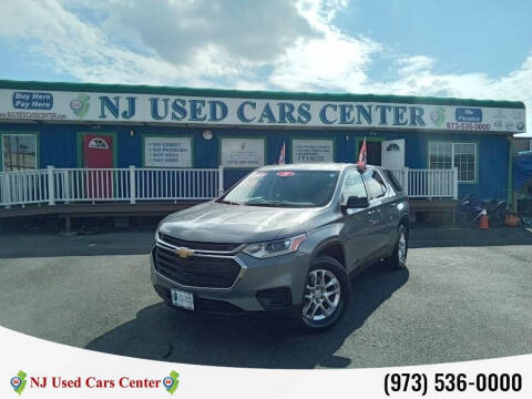 2020 Chevrolet Traverse for sale at New Jersey Used Cars Center in Irvington NJ
