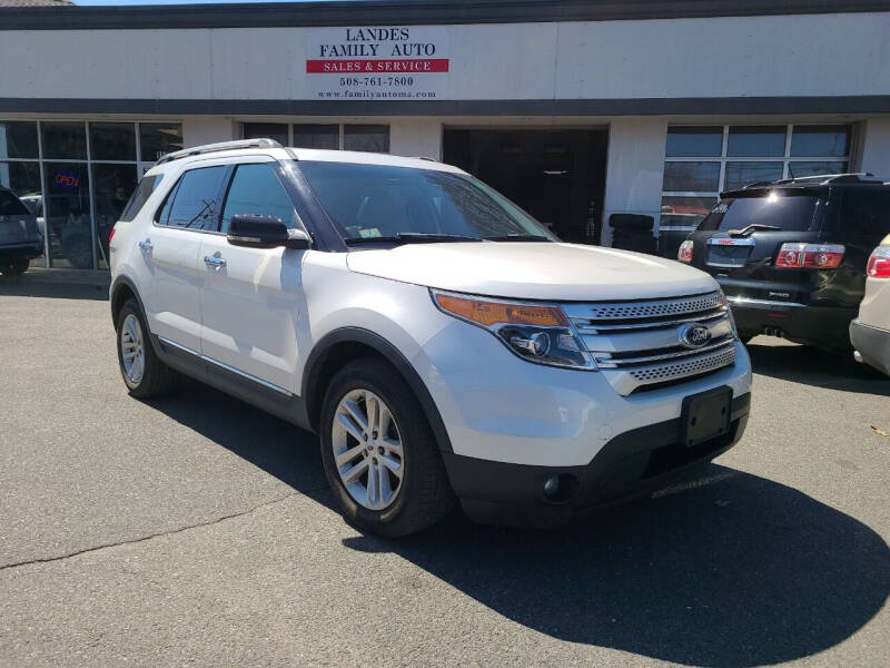 2012 Ford Explorer for sale at Landes Family Auto Sales in Attleboro MA