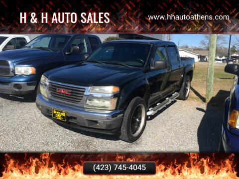 2005 GMC Canyon for sale at H & H Auto Sales in Athens TN