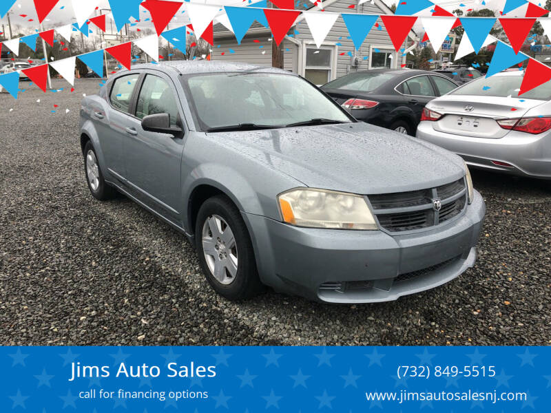 2008 Dodge Avenger for sale at Jims Auto Sales in Lakehurst NJ