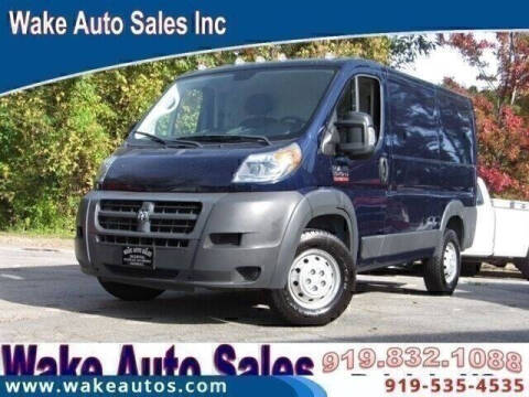 2018 RAM ProMaster for sale at Wake Auto Sales Inc in Raleigh NC