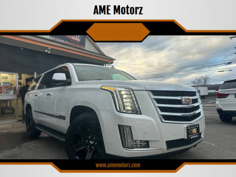 2016 Cadillac Escalade ESV for sale at AME Motorz in Wilkes Barre PA