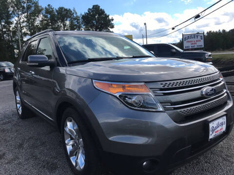 2011 Ford Explorer for sale at Baileys Truck and Auto Sales in Effingham SC