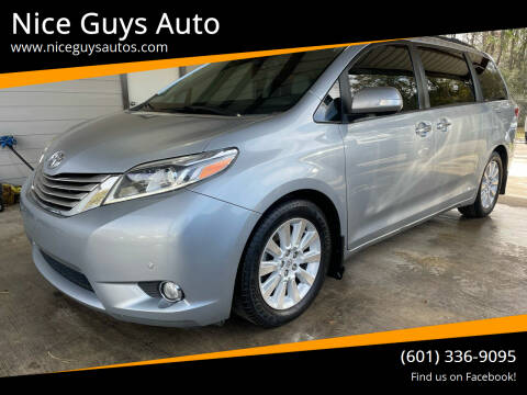 2015 Toyota Sienna for sale at Nice Guys Auto in Hattiesburg MS