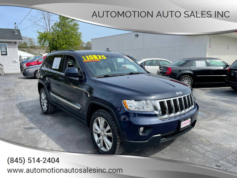 2013 Jeep Grand Cherokee for sale at Automotion Auto Sales Inc in Kingston NY