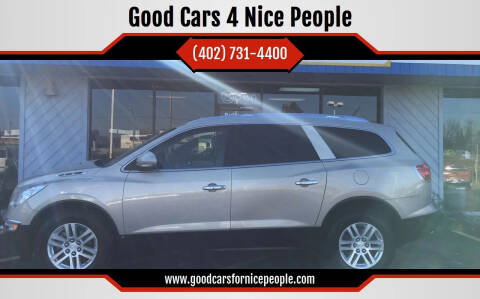 2008 Buick Enclave for sale at Good Cars 4 Nice People in Omaha NE