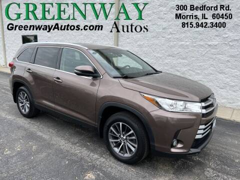2019 Toyota Highlander for sale at Greenway Automotive GMC in Morris IL