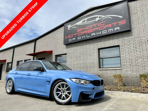 2017 BMW M3 for sale at Exotic Motorsports of Oklahoma in Edmond OK