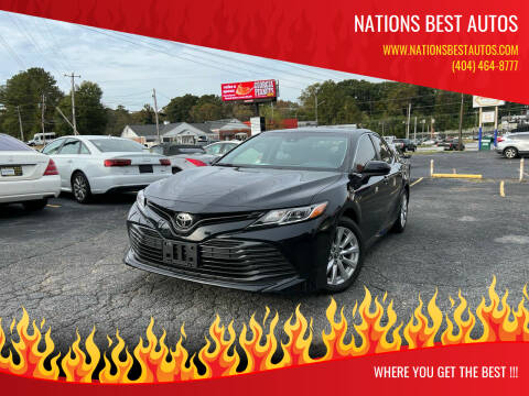 2018 Toyota Camry for sale at Nations Best Autos in Decatur GA