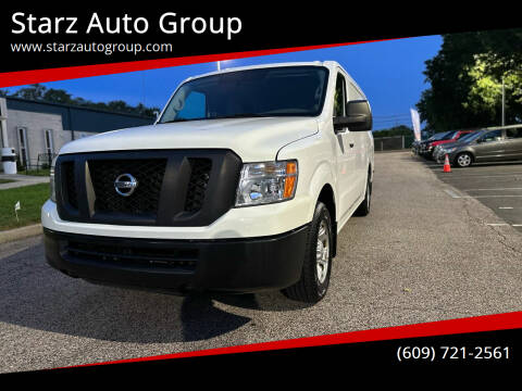 2017 Nissan NV for sale at Starz Auto Group in Delran NJ