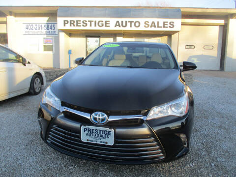 2017 Toyota Camry Hybrid for sale at Prestige Auto Sales in Lincoln NE